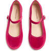 Holiday Velvet Mary Janes, Pink - Mary Janes - 3