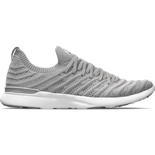 Women's Techloom Wave Sneakers, Cement & White