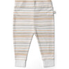 Viscose From Bamboo Organic Cotton Baby Pants, Boardwalk Stripe - Pants - 1 - thumbnail