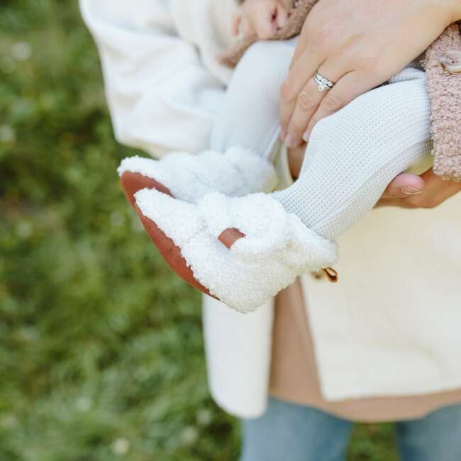 Stay On Sherpa Boots, Alabaster - Booties - 4