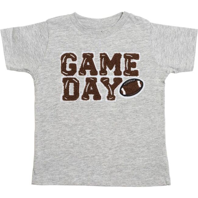 Game Day Patch Short Sleeve T-Shirt, Grey