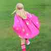 Superhero Star Cape + Mask Set, Pink - Costumes - 2