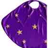 Superhero Star Cape + Mask Set, Purple - Costumes - 7