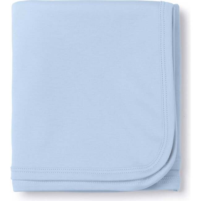 Plain Edge Blanket, Light Blue