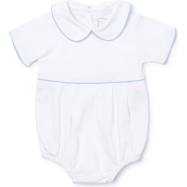 Lila & Hayes Baby Boys Palmer Bubble - Blue Hampton Plaid main image 1