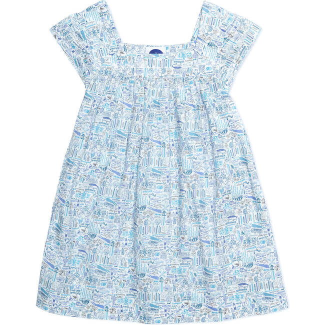 Hamptons Girls Lucy Sun Dress, Blue