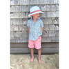 Cape Cod Little Boy Surf Shirt, Blue - Shirts - 2