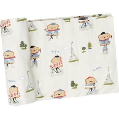 French Toast Swaddle Blanket, Multi