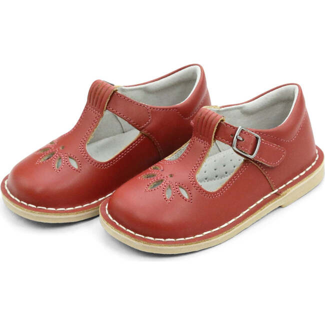 Sienna Vintage Inspired Appleseed Mary Jane, Brick