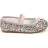 Victoria Sparkle Glitter Flat, Multi Pink - Flats - 3