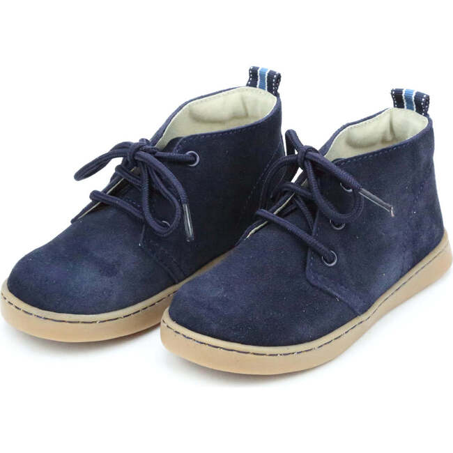 Liam Lace Up boot, Navy