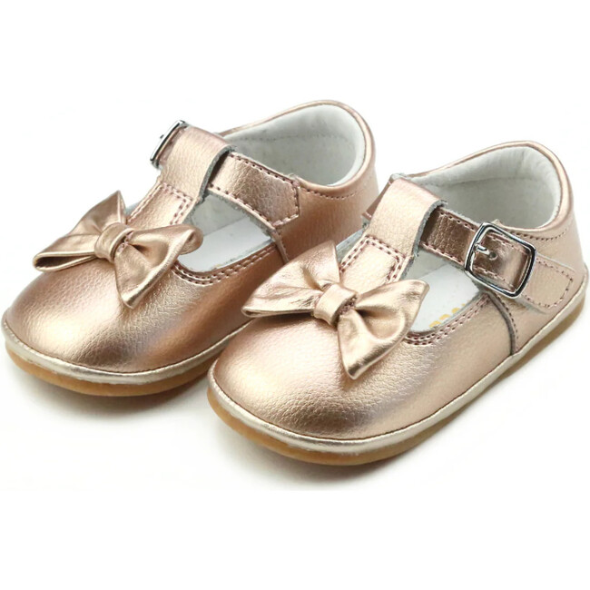 Baby Minnie Bow Mary Jane, Rosegold