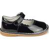 Caitlin Scalloped Mary Jane, Patent Black - Mary Janes - 3