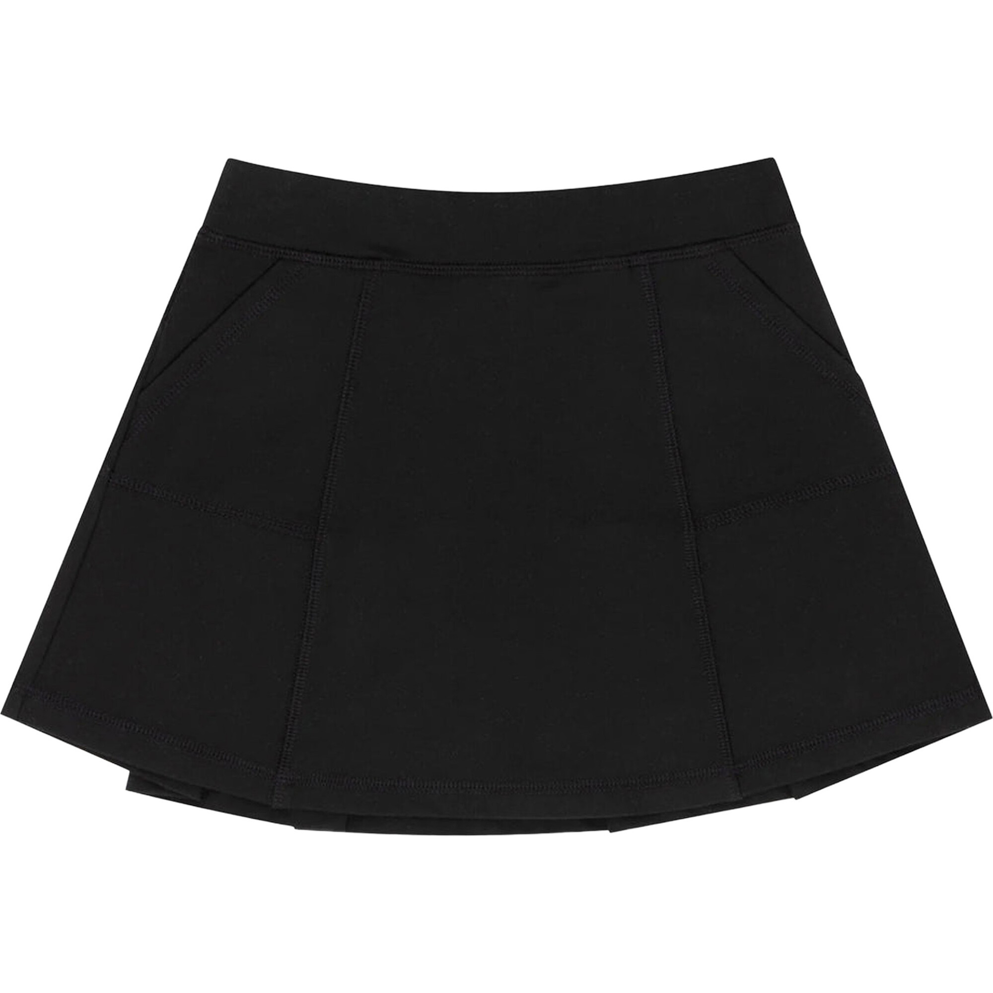 Sport UPF40 Back Pleat Skort, Black - Skirts - 1