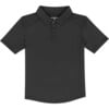 Short Sleeve Core Polo T-Shirt, Black - Polo Shirts - 1 - thumbnail