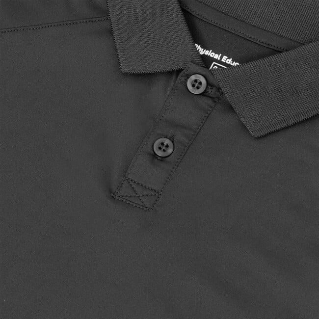 Short Sleeve Core Polo T-Shirt, Black - Polo Shirts - 3