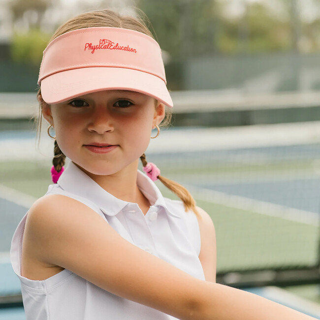 Jr Club Champ Visor, Pink - Hats - 2