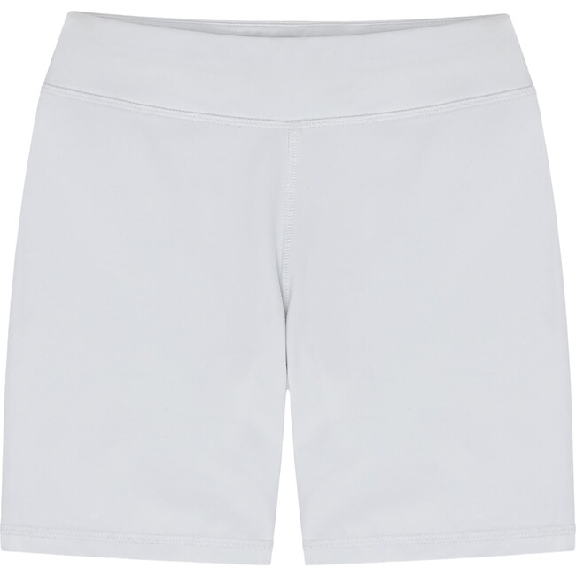 Bike Elastic Waist Short, White