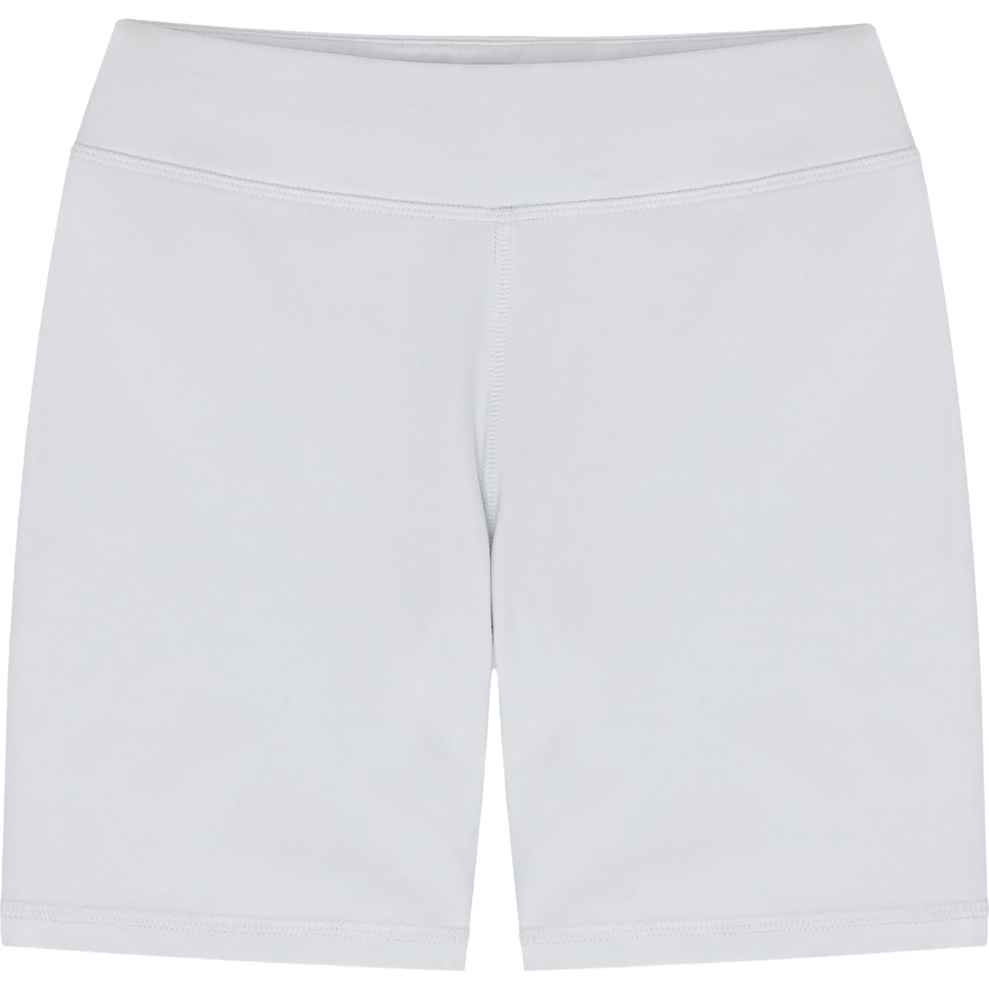 Bike Elastic Waist Short, White - Shorts - 1
