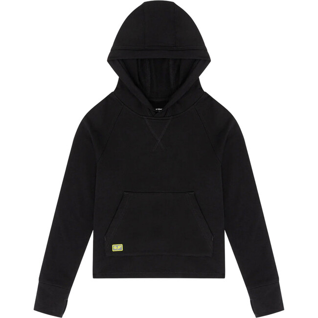 All Day Mid Weight Summer Hoodie, Black