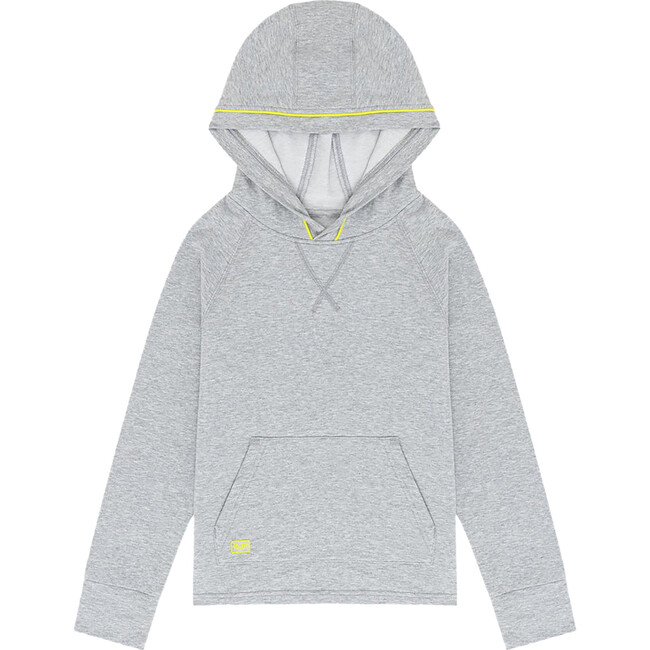 All Day Mid Weight Summer Hoodie, Grey Heather