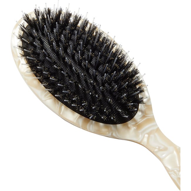 Ultralight Handcrafted Hair Brush, Ivory - Hair Accessories - 2