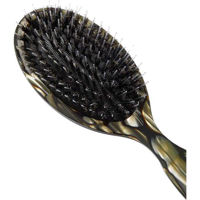 Ultralight Handcrafted Hair Brush, Midnight Horn - Hair Accessories - 2