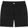 Bike Elastic Waist Short, Black - Shorts - 1 - thumbnail