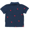 Boys Alec Embroidered Short Sleeve Shirt, Apples - Shirts - 5