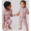 Bamboo Long Sleeve Top & Elastic Waist Pajama Set, Pandas - Pajamas - 2