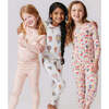 Bamboo Long Sleeve Top & Elastic Waist Pajama Set, Hot Air Balloons - Pajamas - 2