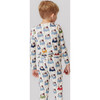 Bamboo Long Sleeve Top & Elastic Waist Pajama Set, Bulldogs - Pajamas - 4