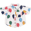 Baby Boys Jack Short Sleeve Collared Shirt, Balloon Bunches - Shirts - 1 - thumbnail
