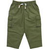 Baby Boys Elastic Waist Pull-On Pant, Four Leaf Clover - Pants - 1 - thumbnail