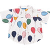 Baby Boys Jack Short Sleeve Collared Shirt, Balloon Bunches - Shirts - 6
