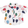 Boys Jack Short Sleeve Collared Shirt, Balloon Bunches - Shirts - 1 - thumbnail