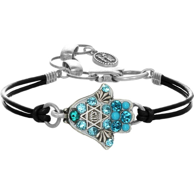 Blue Star of David Bracelet