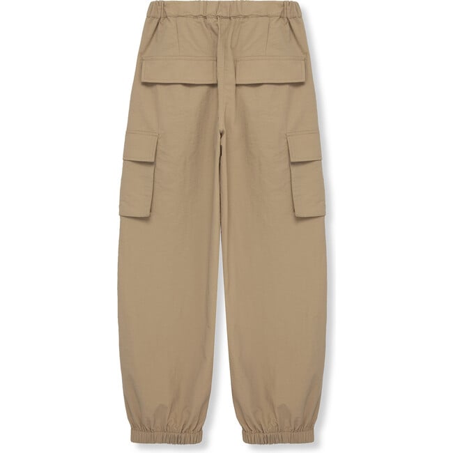 Nylon Pull-On Cargo Pant, Tan - Pants - 2