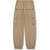 Nylon Pull-On Cargo Pant, Tan - Pants - 2