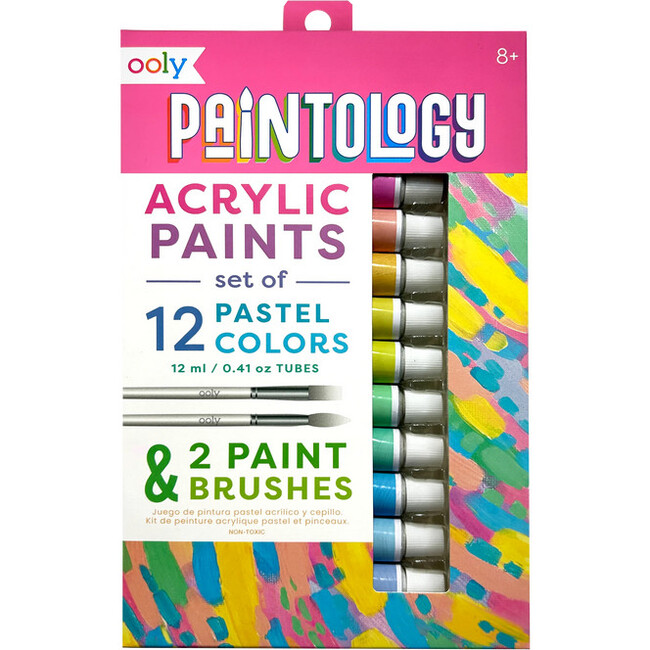 Paintology Acrylic Paints, Pastel Colors