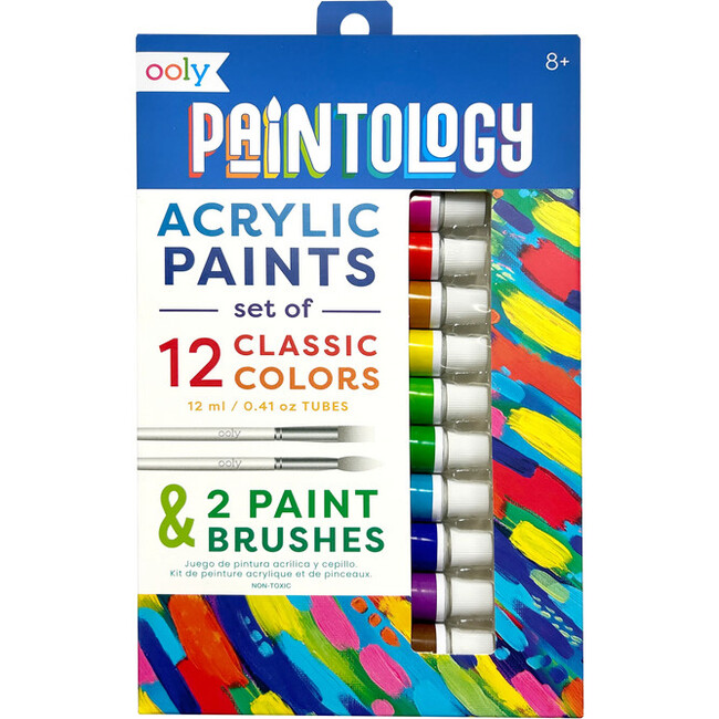 Paintology Acrylic Paints, Classic Colors