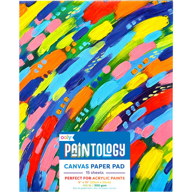 Paintology Canvas Paper Pad, White