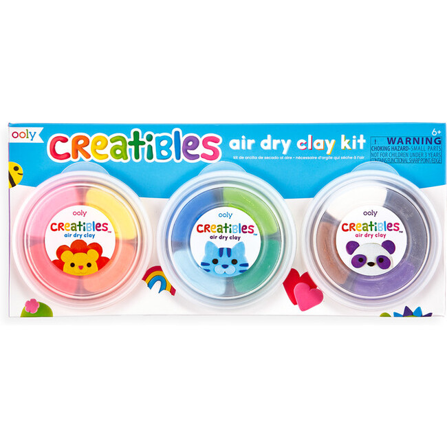 Creatibles Air Dry Clay Rainbow BFF, Multi