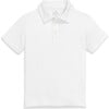 Short Sleeve Flexknit Polo, White - Polo Shirts - 1 - thumbnail