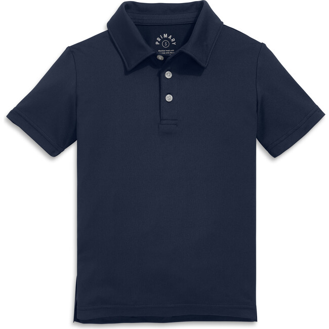 Short Sleeve Flexknit Polo, Dark Navy