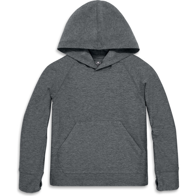 Flexknit Pullover Hoodie, Charcoal