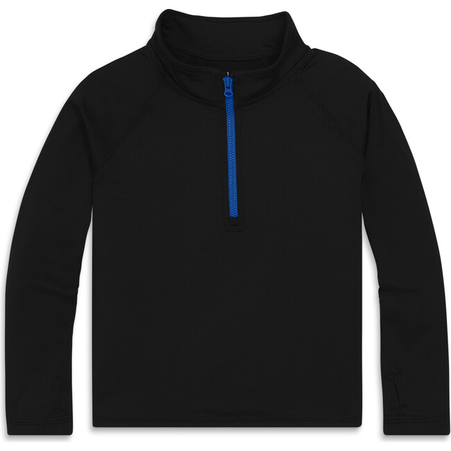 Flexknit Half-Zip Pullover, Black