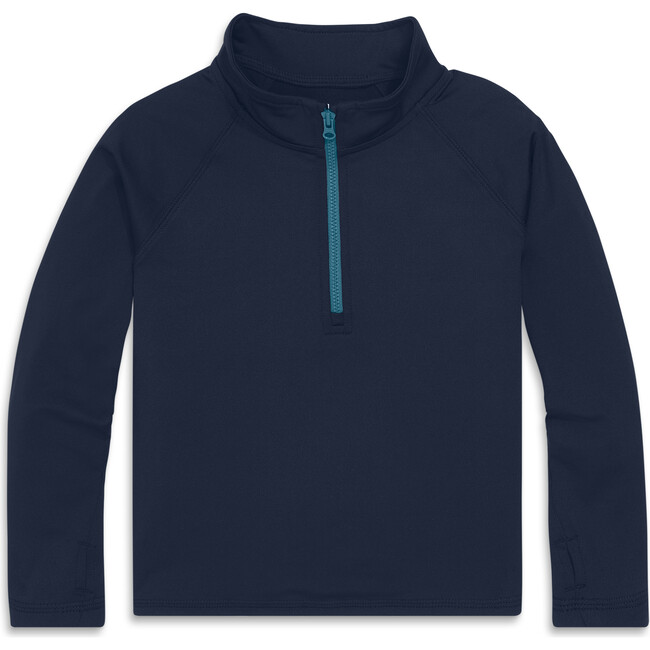 Flexknit Half-Zip Pullover, Dark Navy