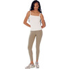 Women's Sprint High Waist Rigor Ankle Legging, Latte - Leggings - 2