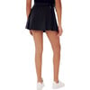 Women's Venus High Waist Piped Rigor Skort, Black - Skirts - 3